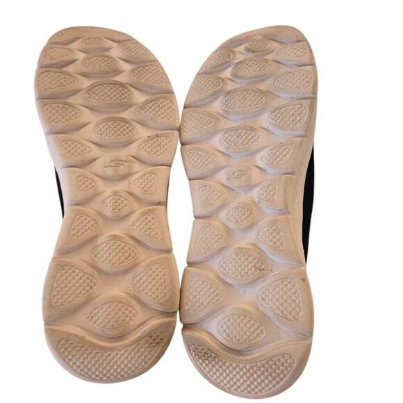 Sketchers Womens Go Walk Joy Easy Step In Air Cooled Mat Navy Blue Sneaker Size - Picture 3 of 11